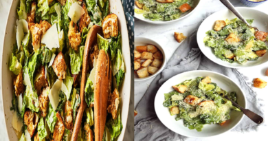Classic Caesar Salad Recipe – Easy, Delicious & Homemade