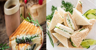 Creamy Veg Sandwich Recipe – A Healthy & Tasty Breakfast for Kids