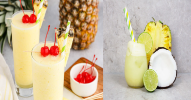 Pineapple Coconut Cooler Recipe | Refreshing Tropical Drink
