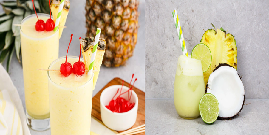 Pineapple Coconut Cooler Recipe | Refreshing Tropical Drink