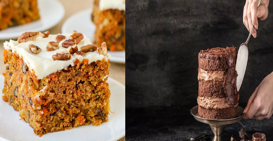 Easy Carrot Cake & Pumpkin Cake Recipe for Winter Treats
