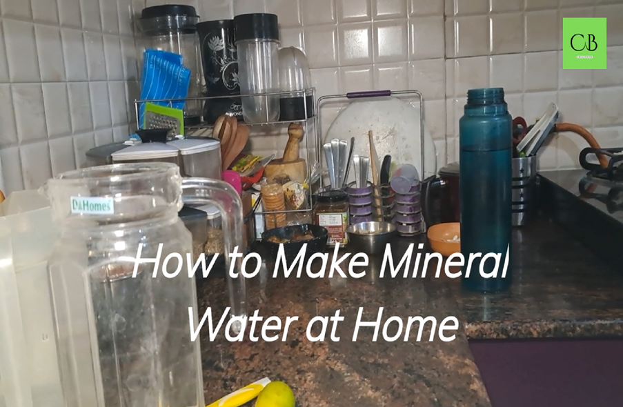 How to Make Mineral Water at Home