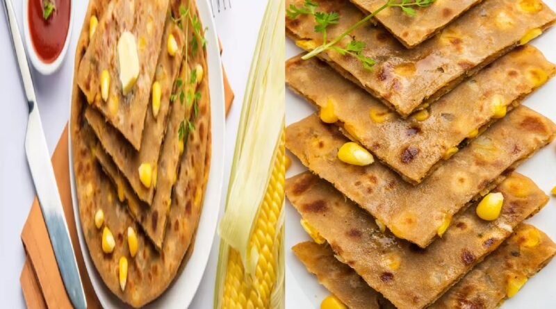 Corn Cheese Paratha Recipe: Delicious & Nutritious