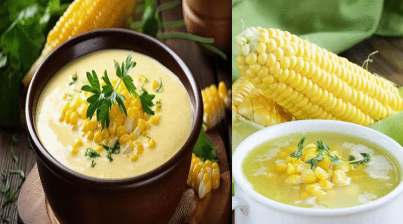 Enjoy Sweet Corn Soup in the Rain – Quick & Healthy Recipe