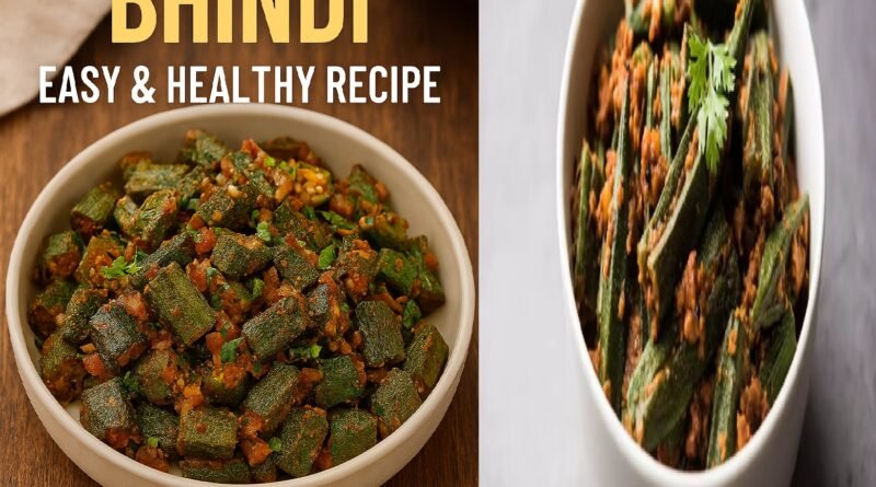 Crispy & Spicy Bhindi Recipe: A Flavor-Packed Indian Side Dish That’s Healthy Too!