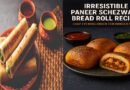 Paneer Schezwan Bread Roll | Easy Evening Snack for Hunger Pangs
