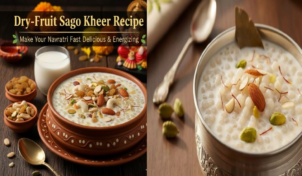 Dry-Fruit Sago Kheer Recipe | Make Your Navratri Fast Delicious & Energizing