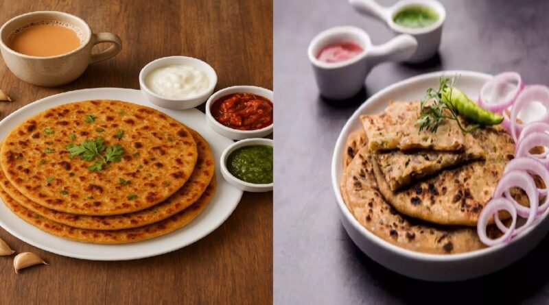 Quick & Spicy Chili Garlic Paratha Recipe for Breakfast