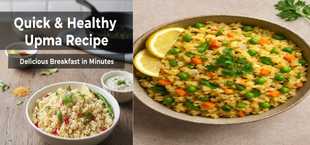 Quick & Healthy Upma Recipe | Delicious Breakfast in Minutes
