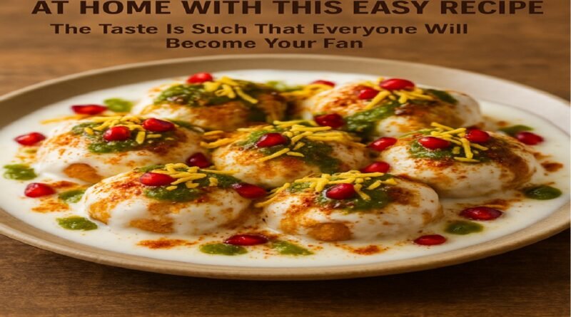 Instant Dahi Vada Recipe | Make Crispy & Soft Bread Dahi Vada in Minutes