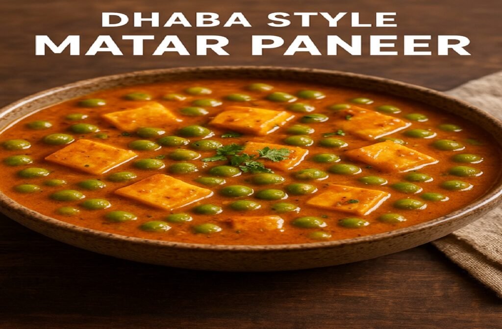 Dhaba Style Matar Paneer Recipe | Thick Gravy Restaurant-Style Sabzi