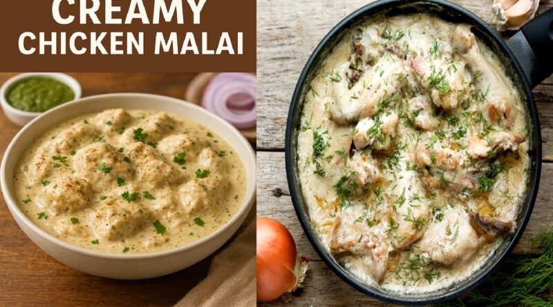 Creamy Chicken Malai: The Ultimate Melt-in-Your-Mouth Delight You Can’t Resist