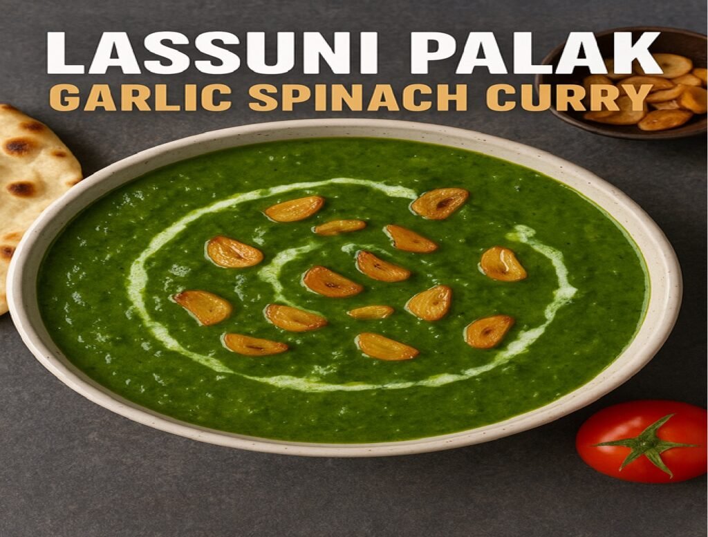 Lassuni Palak Recipe: A Garlicky Spinach Curry Packed with Flavor and Nutrition