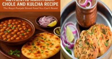 Authentic Amritsari Chole and Kulcha Recipe: The Royal Punjabi Street Food You Can’t Resist