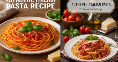 Authentic Italian Pasta Recipe: A Classic, Flavor-Packed Dish You Can Make at Home