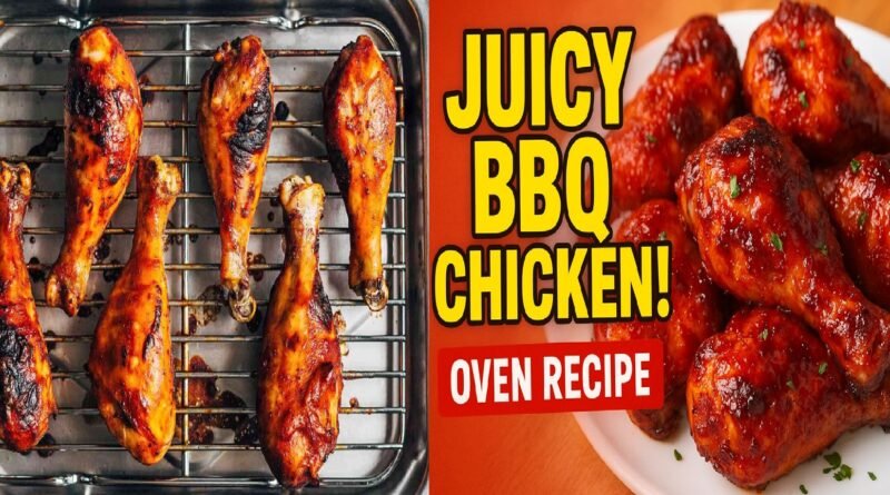 Baked BBQ Chicken Recipe – Juicy, Tender & Packed with Smoky Flavor