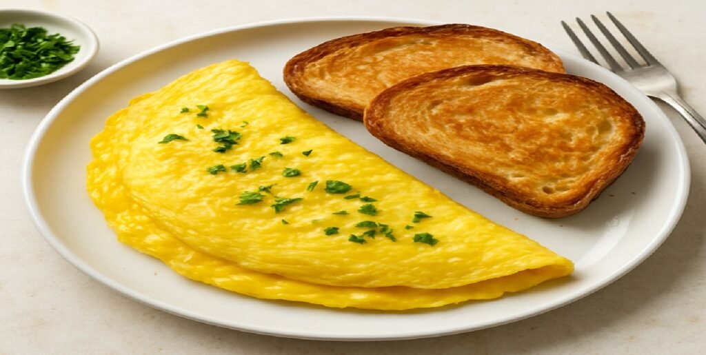 Perfect French Omelette with Toast: A Silky Breakfast Delight You’ll Crave Every Morning