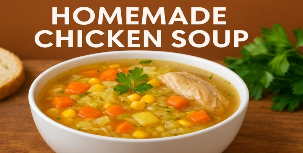 Delicious Homemade Chicken Soup Recipe – Healthy, Comforting & Easy to Make