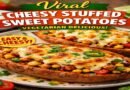 Viral Cheesy Stuffed Sweet Potatoes – The Ultimate Vegetarian Comfort Recipe