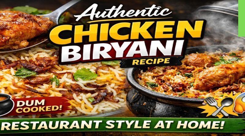 How to Make Perfect Chicken Biryani at Home | Full Recipe