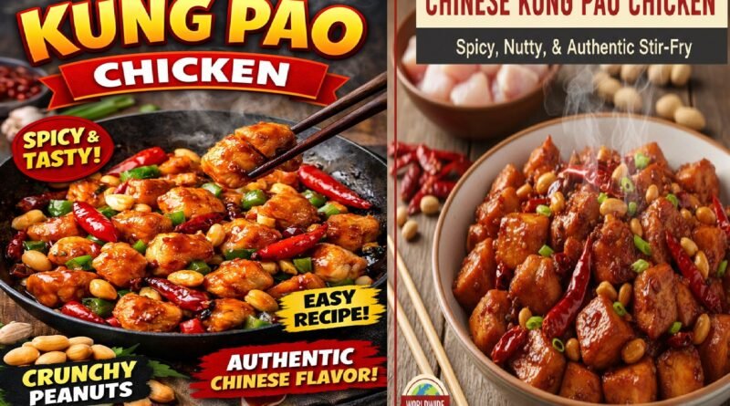 Chinese Kung Pao Chicken Recipe: Spicy, Nutty, and Authentic Stir-Fry Loved Worldwide