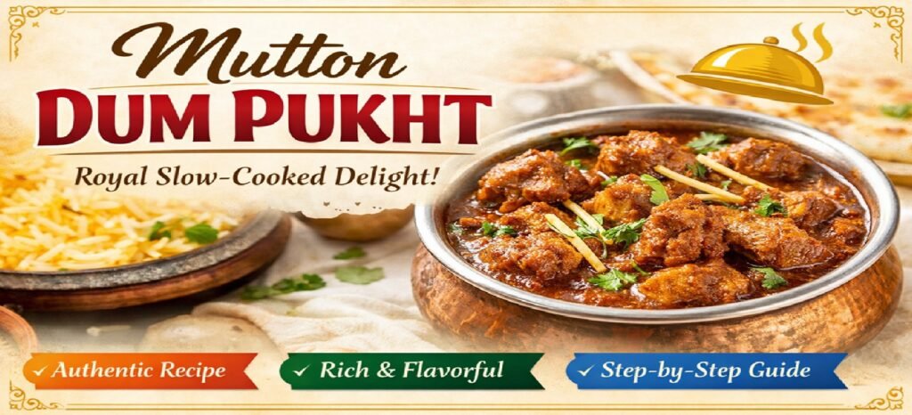 Mutton Dum Pukht Recipe: Authentic Slow-Cooked Royal Dish with Rich Indian Flavors