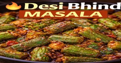 Desi Bhindi Masala Recipe | Dhaba Style Spicy Okra Curry