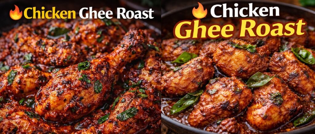 Ghee Roast Chicken Recipe - Hot Ghee Roast Chicken in the Mangalorean Style.