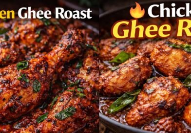 Ghee Roast Chicken Recipe - Hot Ghee Roast Chicken in the Mangalorean Style.