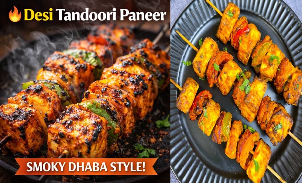 Desi Tandoori Paneer | Smoky Dhaba-Style Paneer Recipe at Home