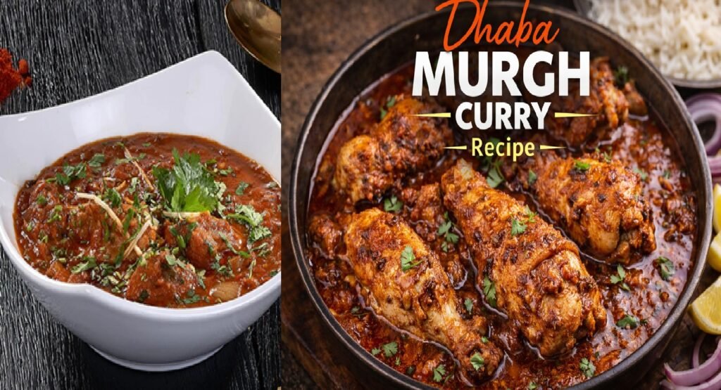 Dhaba Murgh Recipe – Spicy Punjabi Dhaba Style Chicken Curry at Home