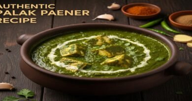 Authentic Palak Paneer Recipe – Creamy Restaurant-Style Spinach Paneer Curry