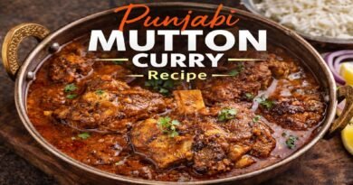 Authentic Punjabi Mutton Curry Recipe – Spicy Dhaba Style Mutton Curry at Home