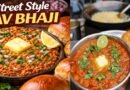 Street Style Homemade Pav Bhaji Recipe | Mumbai’s Famous Spicy Butter Bhaji at Home