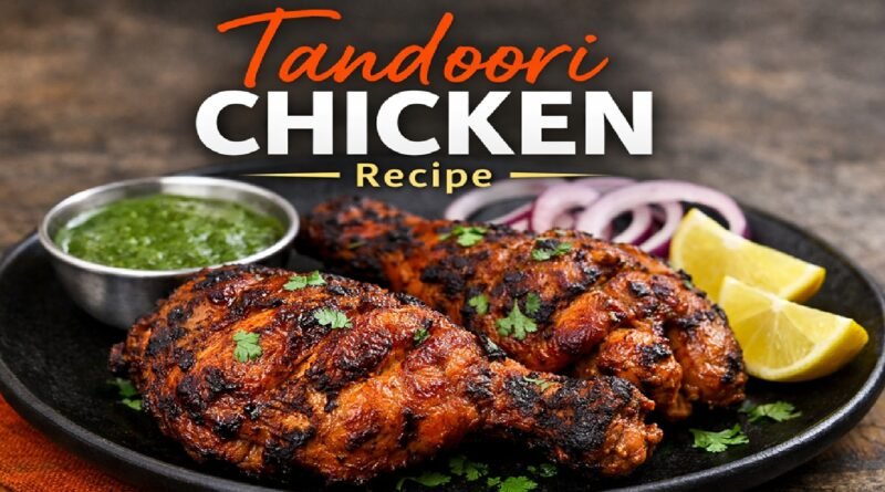 Authentic Tandoori Chicken Recipe – Juicy, Smoky & Restaurant-Style at Home
