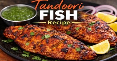 Tandoori Fish Recipe – Smoky, Spicy & Restaurant-Style Grilled Perfection