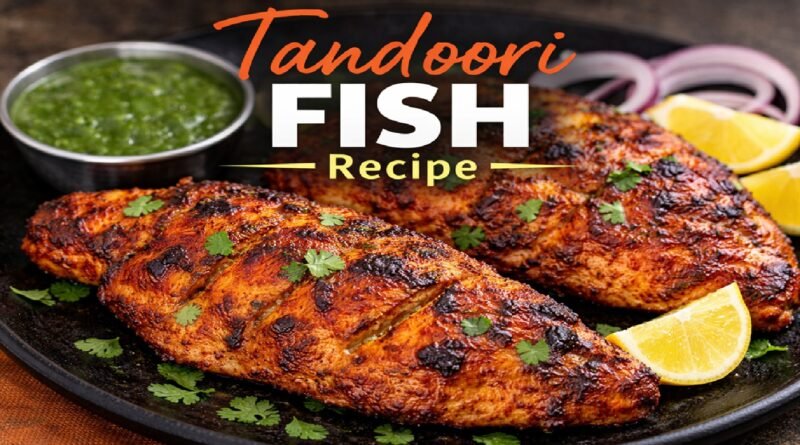 Tandoori Fish Recipe – Smoky, Spicy & Restaurant-Style Grilled Perfection