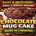 Chocolate Mug Cake Recipe: The Viral 2-Minute Dessert Everyone Loves