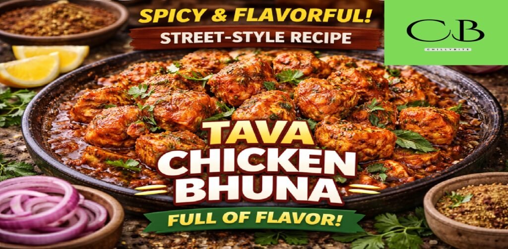 Tava Chicken Bhuna recipe: Spicy Street-Style Chicken Recipe Packed with Flavor