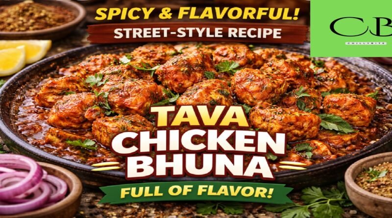 Tava Chicken Bhuna recipe: Spicy Street-Style Chicken Recipe Packed with Flavor