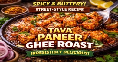 Tava Paneer Ghee Roast: Spicy Street-Style Paneer Recipe You Must Try