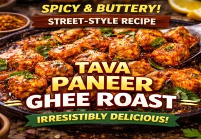 Tava Paneer Ghee Roast: Spicy Street-Style Paneer Recipe You Must Try