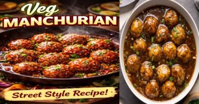 Veg Manchurian Recipe – Indo-Chinese Street Style Recipe