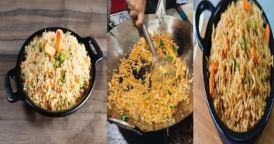 Homemade Veg Fried Rice – Street Style in Just 15 Minutes