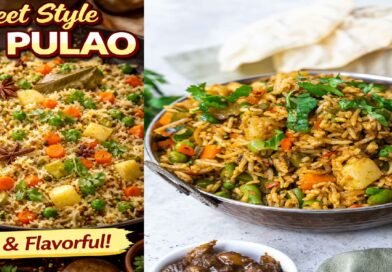 Street Style Vegetable Pulao Recipe – Easy & Flavorful Veg Pulao