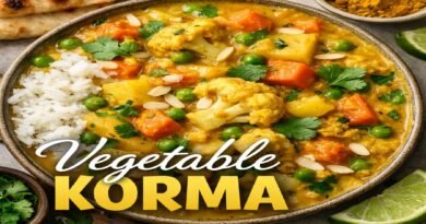 Vegetable Korma Recipe: How to Make Rich & Creamy Mughlai Veg Curry