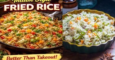 Indian Style Fried Rice Recipe – Street Style Veg Fried Rice