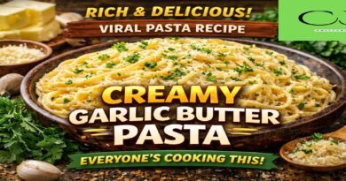 Creamy Garlic Butter Pasta: This Pasta Recipe Everyone Is Cooking