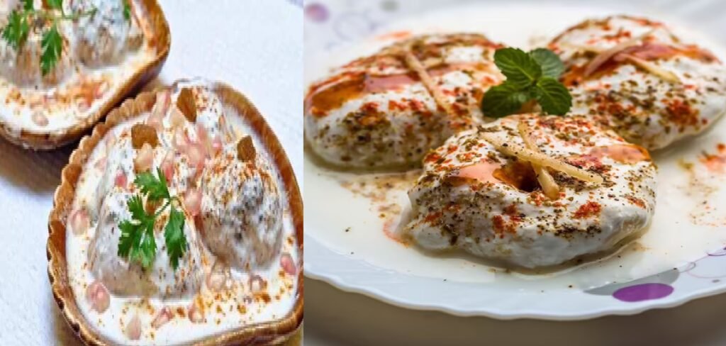 Dahi Vada with a Twist - Stuffed & Street Style Recipe