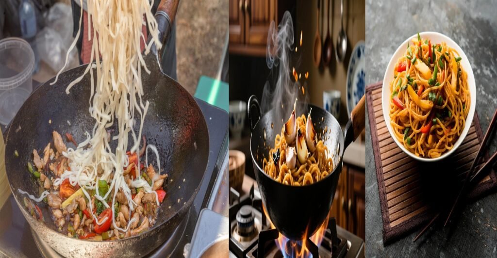 15-Minute Hakka Noodles - Easy & Spicy